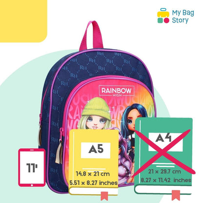 Mybagstory - Sac à dos Rainbow High - 30 cm - Multicolore