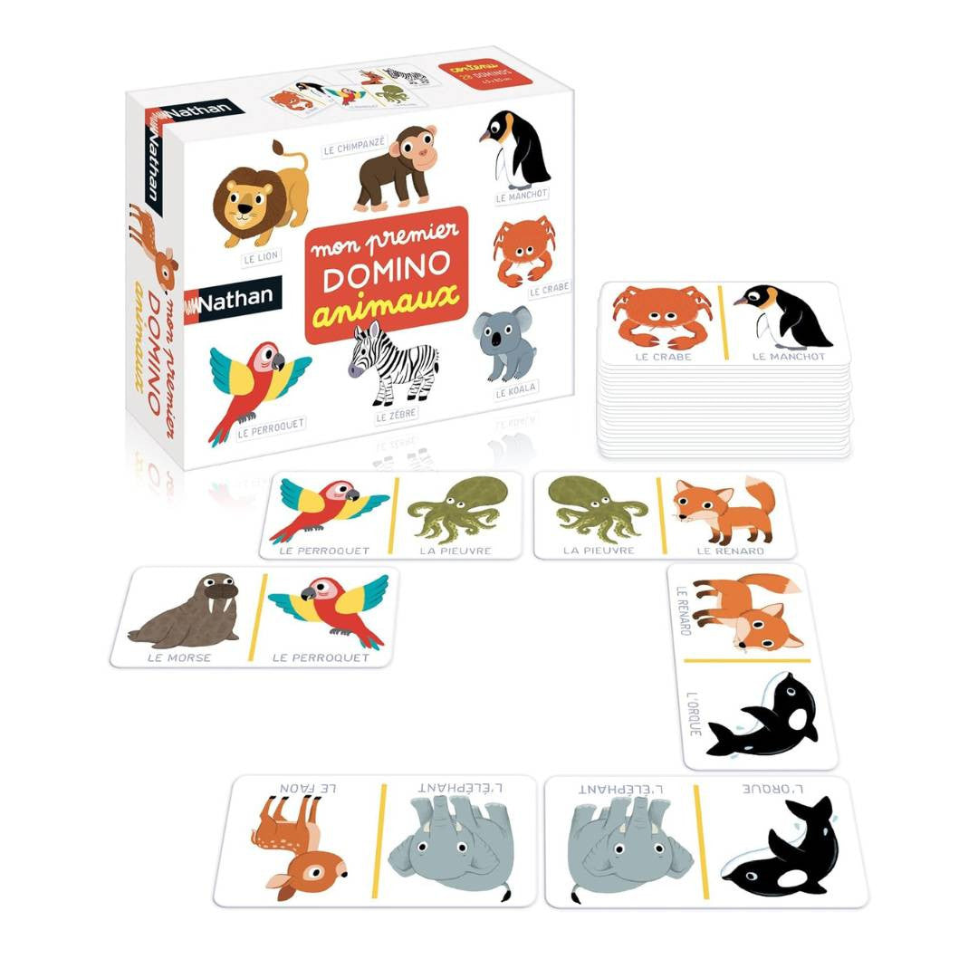 Nathan - Mon premier domino - animaux