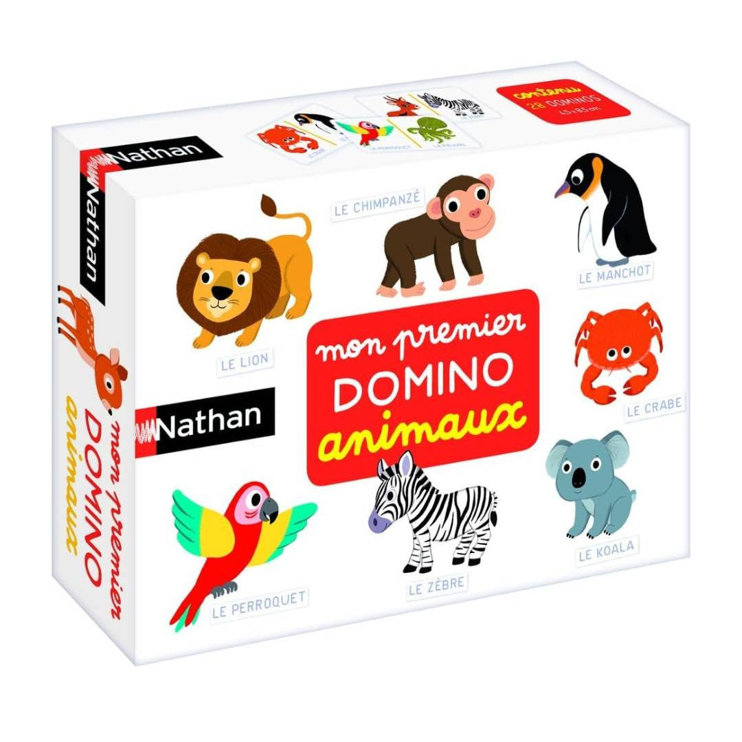 Nathan - Mon premier domino - animaux