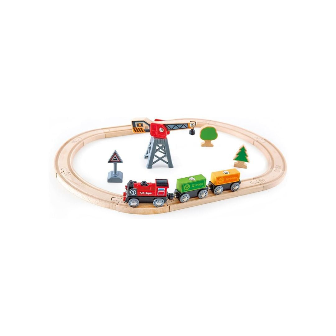 Hape - Circuit de train de marchandises