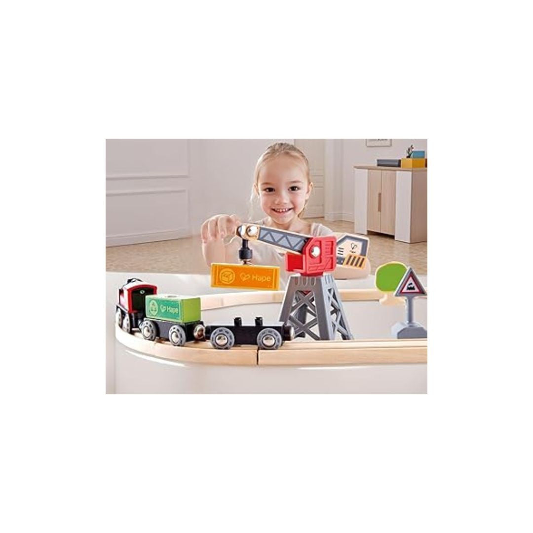 Hape - Circuit de train de marchandises