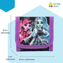 Mybagstory - Porte-Monnaie Monster High - Violet Noir - 10cm