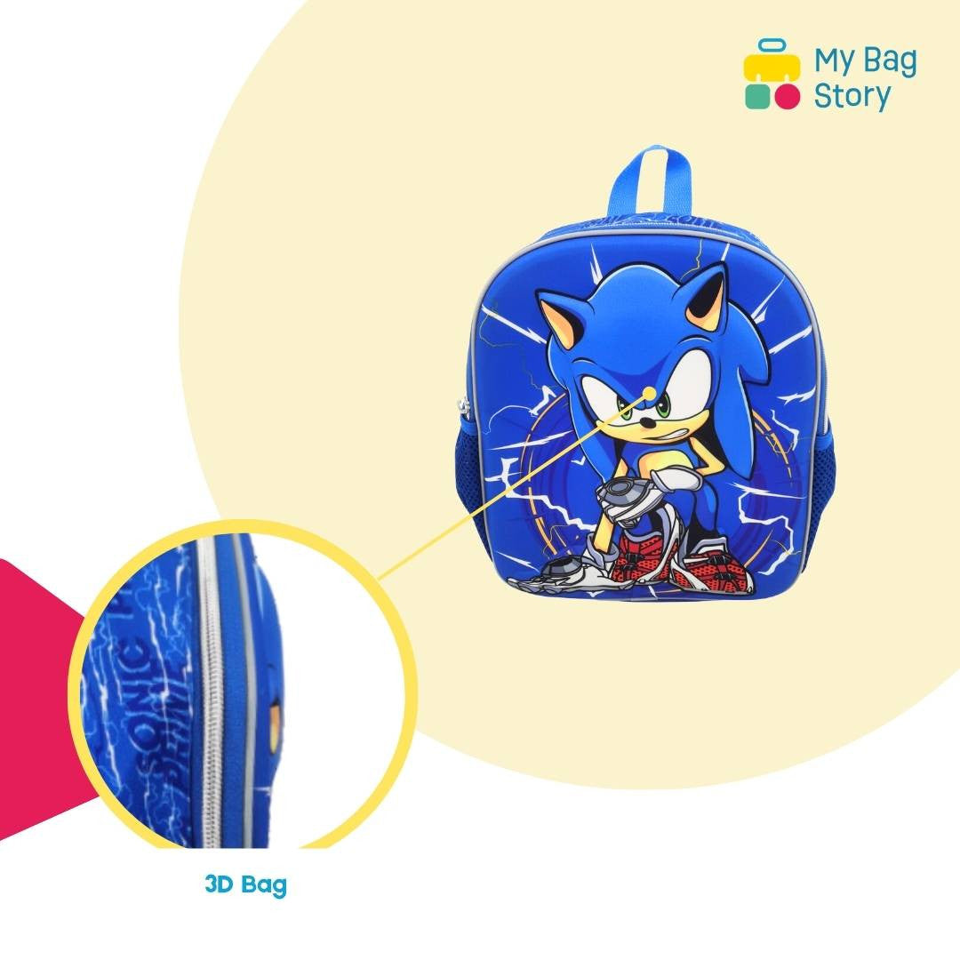 Mybagstory - Sac Sonic 3D - Bleu - 30.5cm