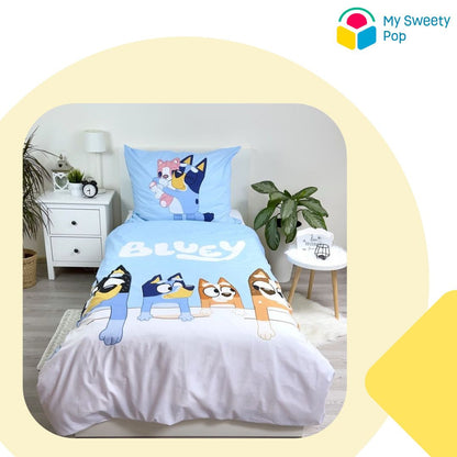 My Sweety Pop - Parure de lit Enfant - Bluey - 2 pièces - 140 x 200 cm
