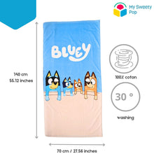 My Sweety Pop - Serviette de Plage Bluey - 70 x 140 cm