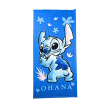 My Sweety Pop - Serviette de Plage Stitch - Bleu - 70 x 140 cm