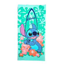 My Sweety Pop - Serviette de Plage Stitch - Vert - 70 x 140 cm