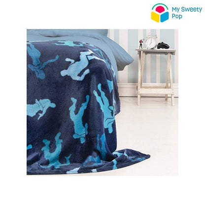 My Sweety Pop - Plaid pour Fille Stitch Violet - 100 x 150 cm