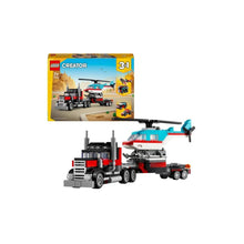LEGO - 31146 - Creator 3-en-1 Le Camion Remorque avec Hélicoptère