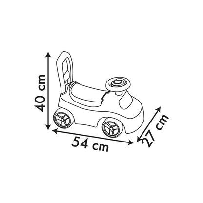Smoby – Stitch Porteur Auto - Aide à la Marche