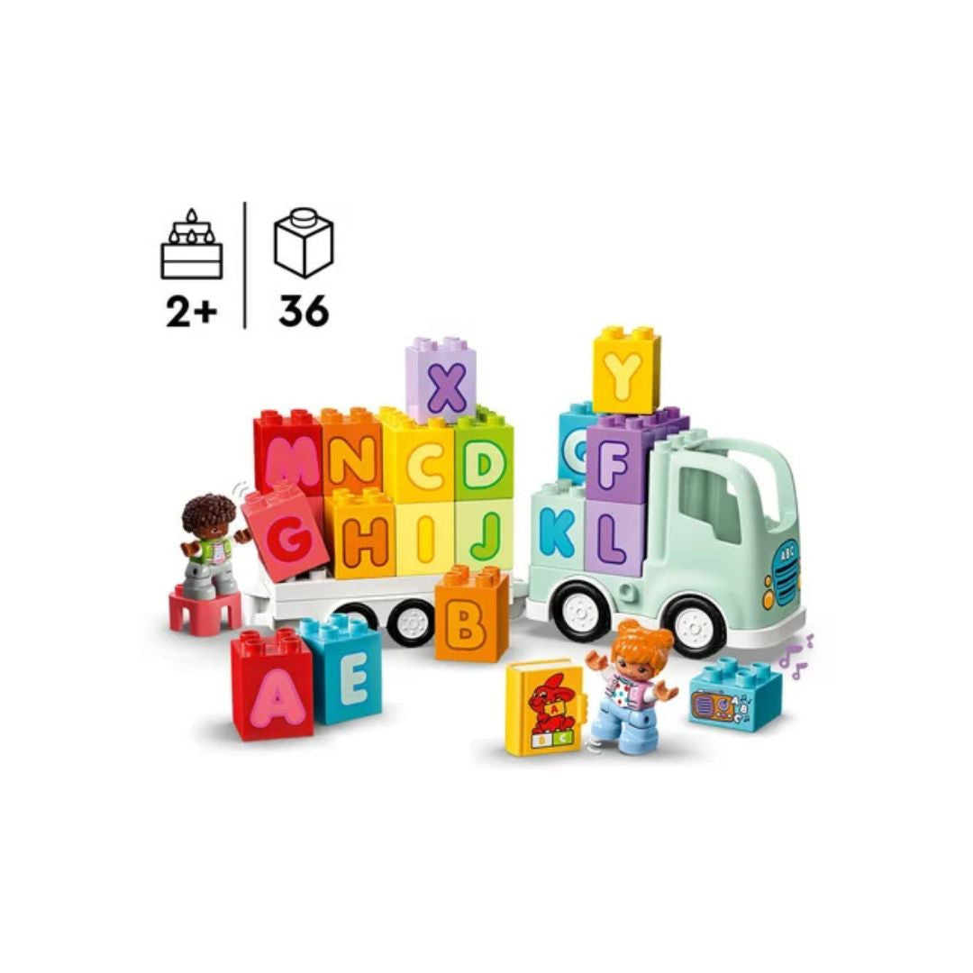 LEGO - 10421 - Duplo - Ma Ville Le Camion de l'Alphabet