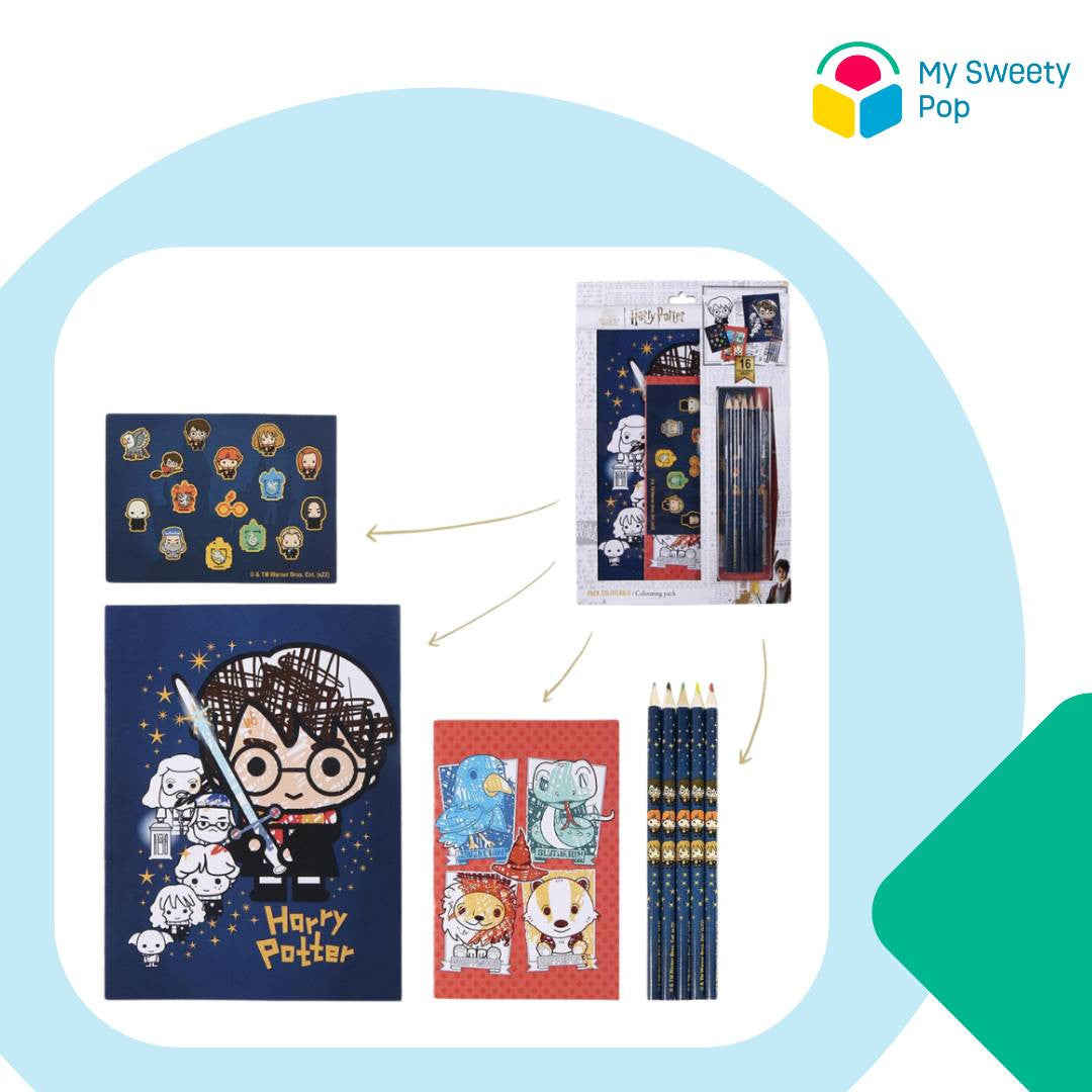 My Sweety Pop - Ensemble de Fournitures Scolaires Harry Potter