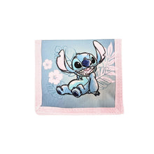 Mybagstory - Portefeuille Stitch (Bleu Rose)