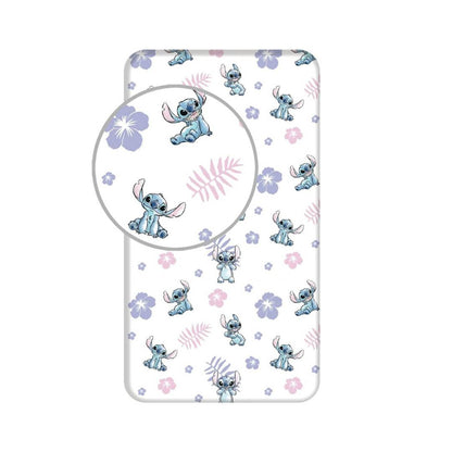 Drap Housse Enfant Lilo & Stitch 90x200 cm