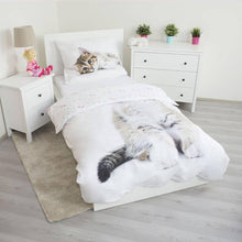 Parure de Lit Enfant Chaton 2 Pièces – 140x200 cm