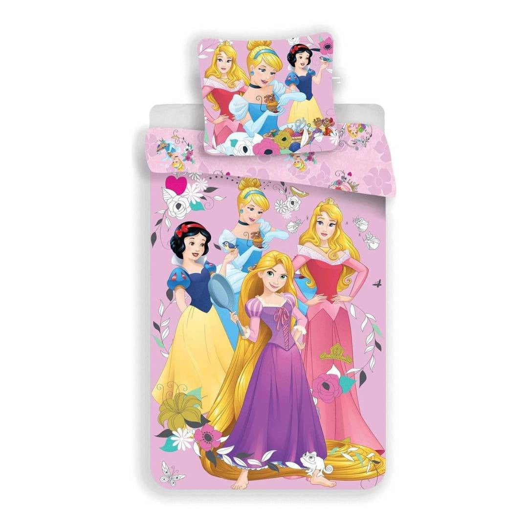 Parure de Lit Enfant Disney Princesse 2 Pièces – Réversible – 140x200 cm