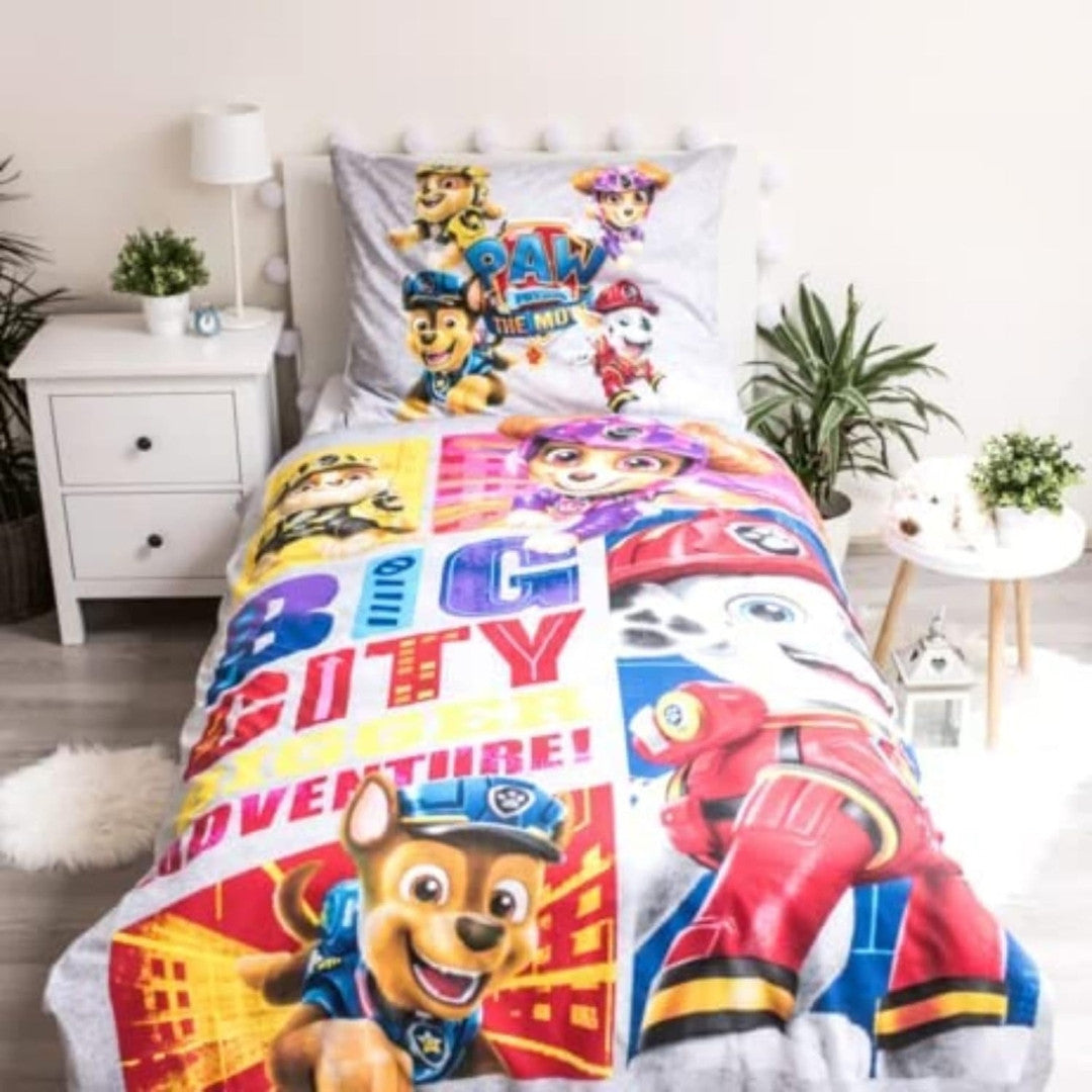 Parure de Lit Enfant Pat’ Patrouille 2 Pièces – Réversible – 140x200 cm