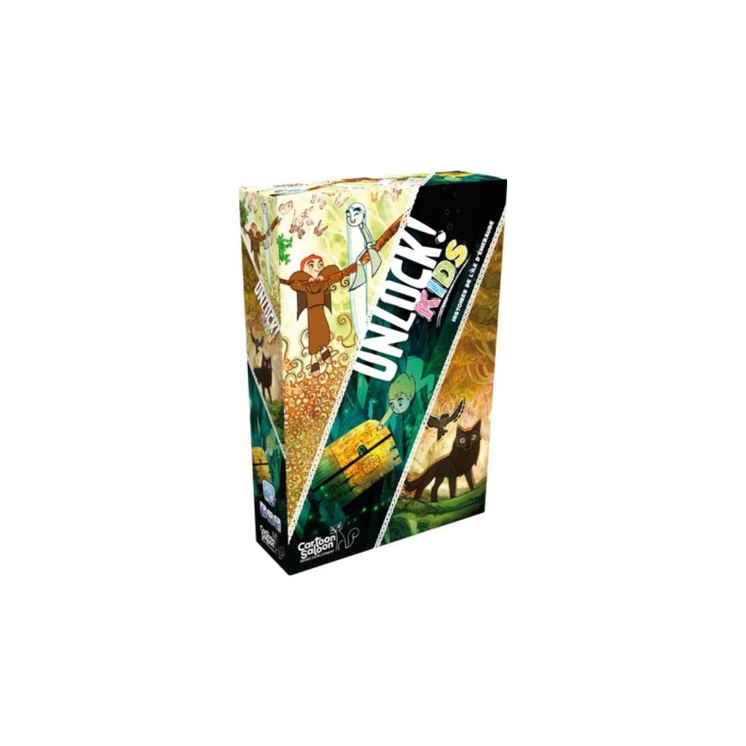Asmodee - Unlock! Kids: Histoires de l’île d’Emeraude