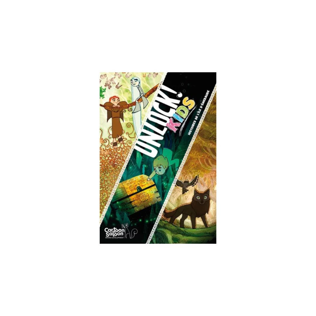 Asmodee - Unlock! Kids: Histoires de l’île d’Emeraude