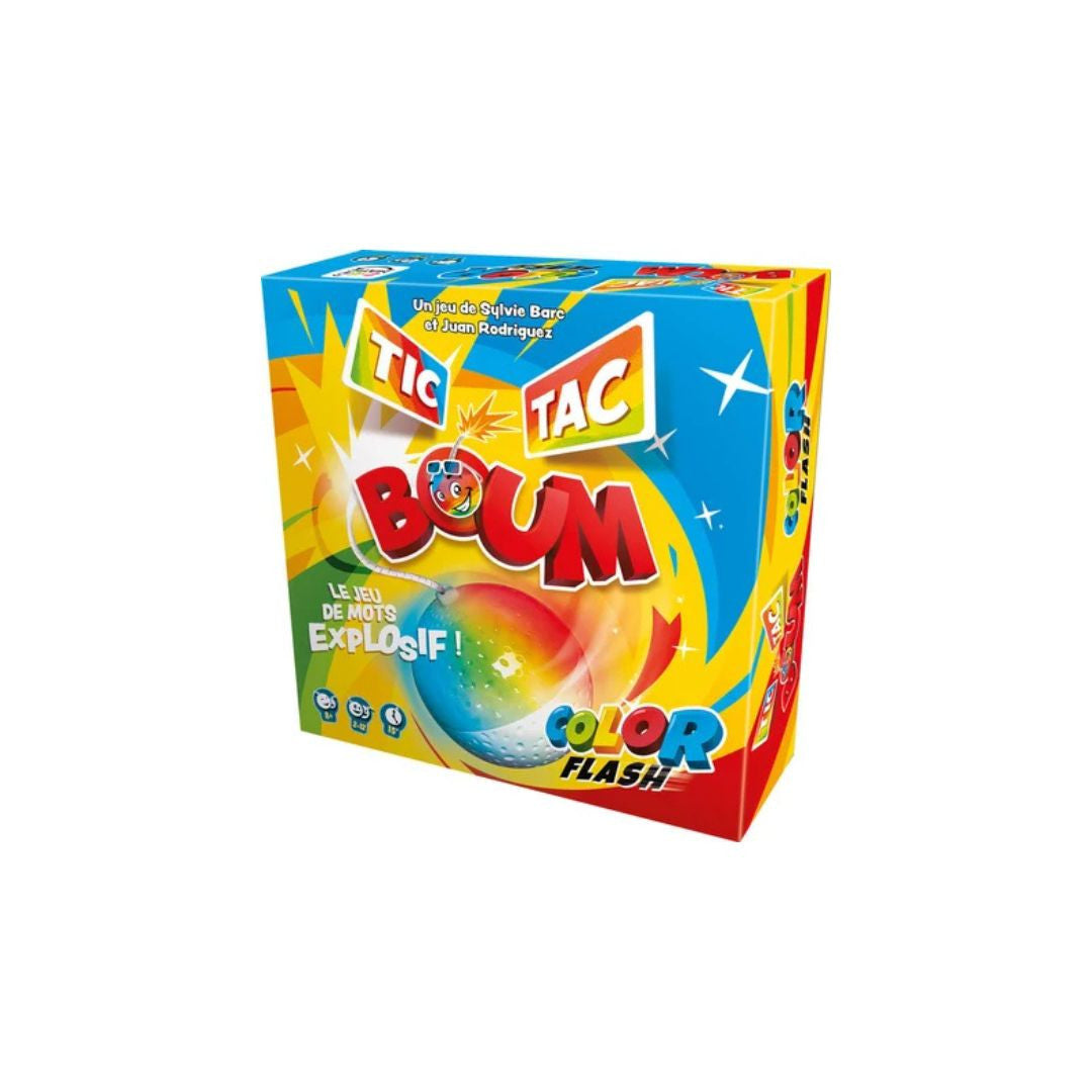 Asmodee - Tic Tac Boum Color Flash