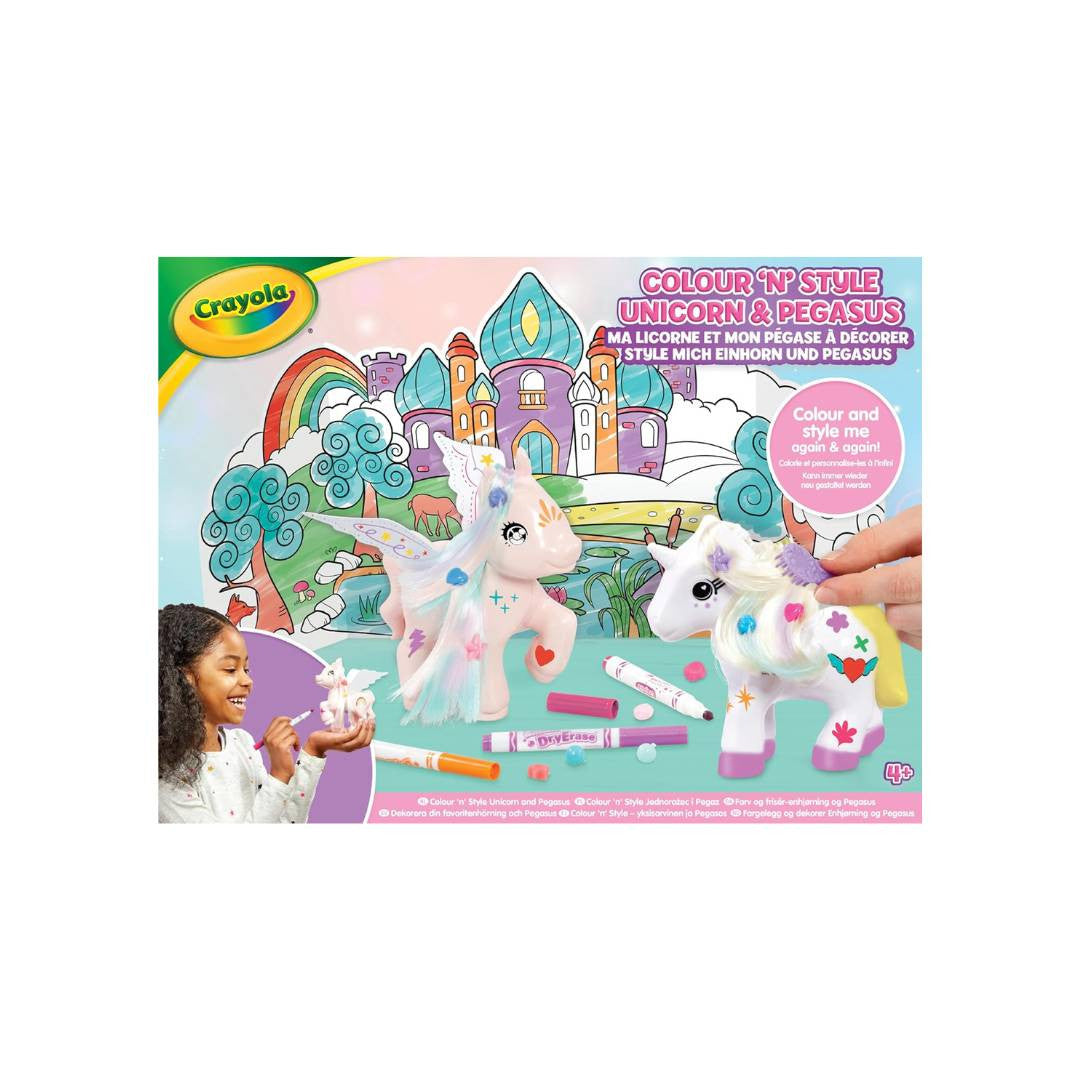 Crayola – Ma Licorne et Mon Pégase à Décorer