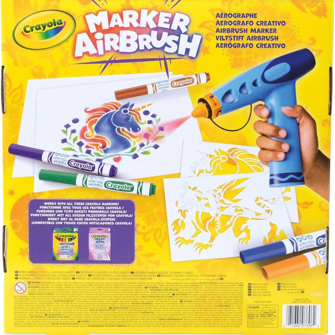 Crayola – Marker Airbrush | Aérographe créatif