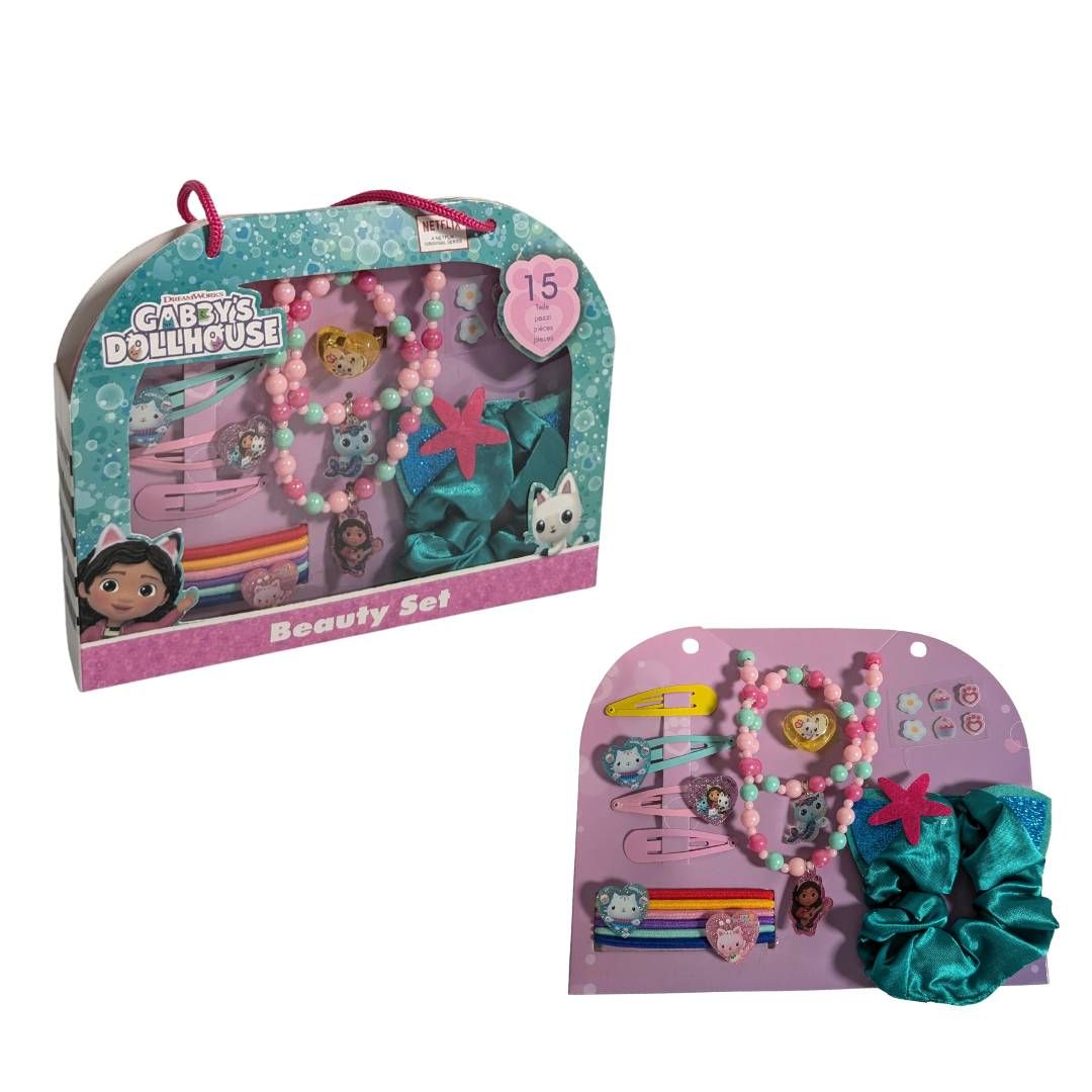 Gabby’s Dollhouse – Set Accessoires Fille – Bijoux & Cheveux