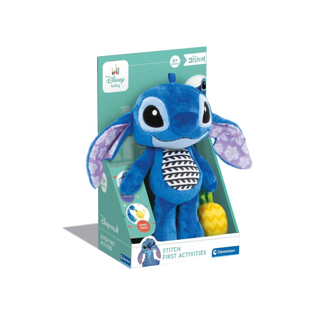Clementoni Baby – Peluche Stitch First Disney