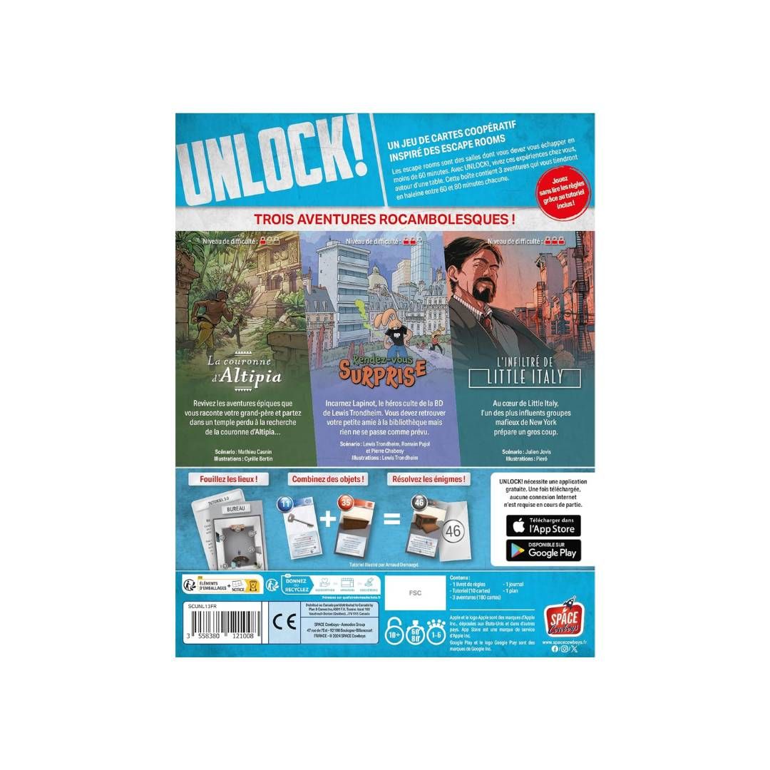 Asmodee – Unlock! Risky Adventures