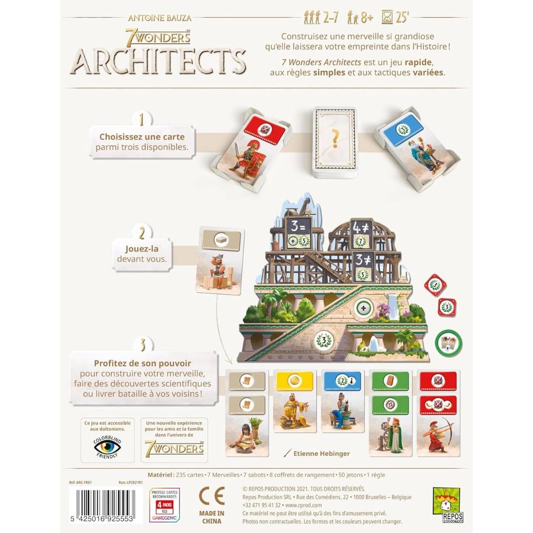 Asmodee - 7 Wonders Architects