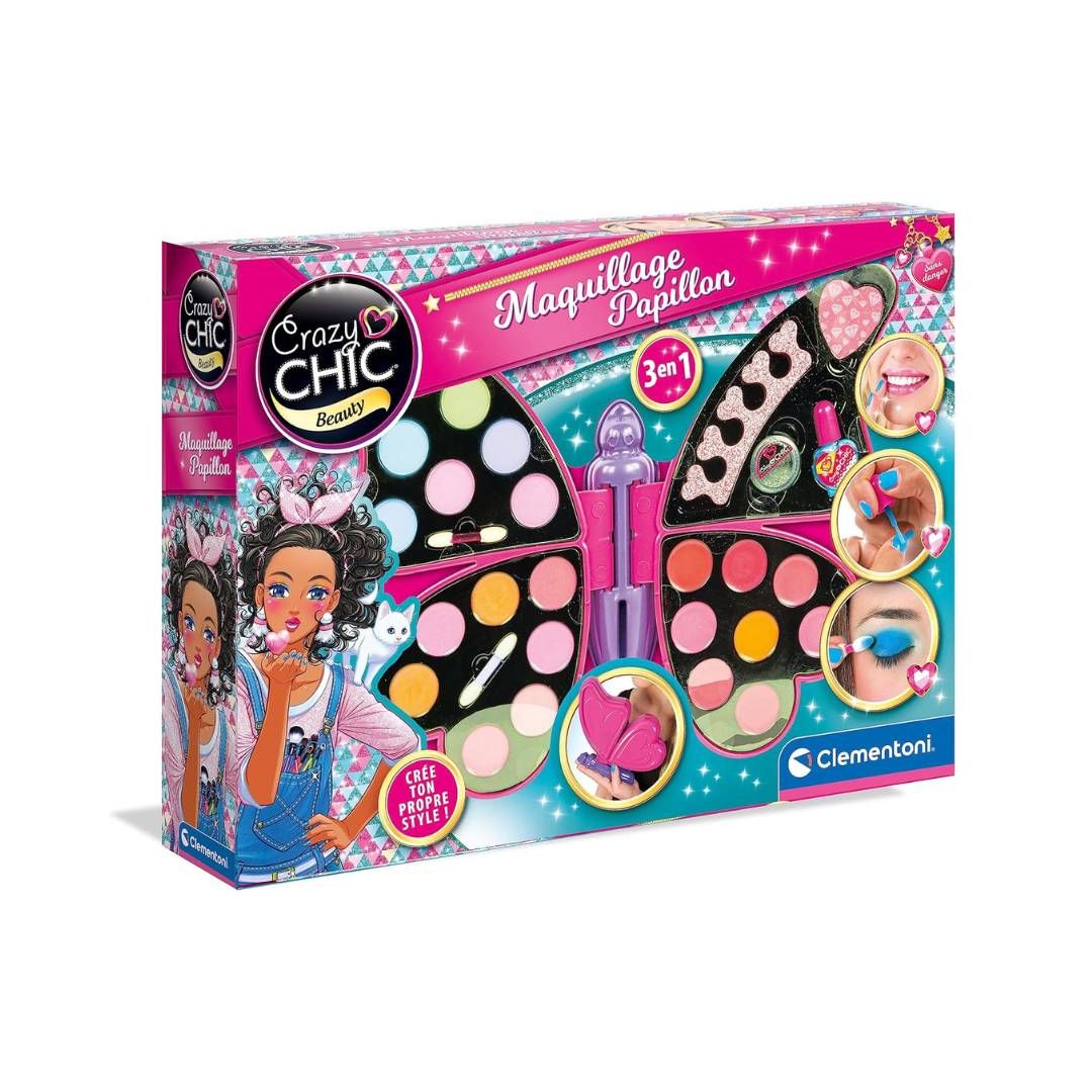 Clementoni - Crazy Chic – Maquillage Papillon