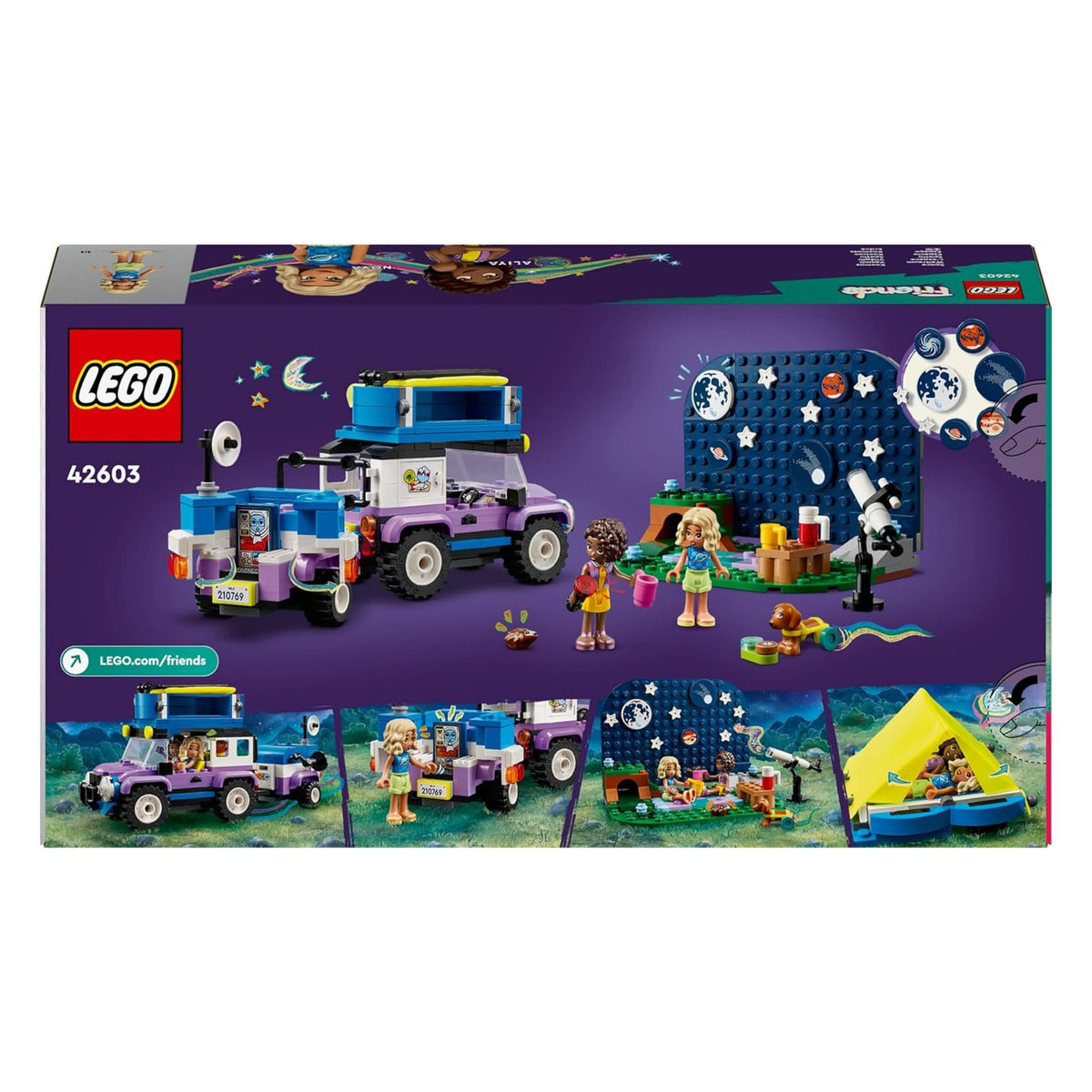 LEGO FRIENDS LE CAMPING-CAR D’OBSERVATION DES ÉTOILES (42603)
