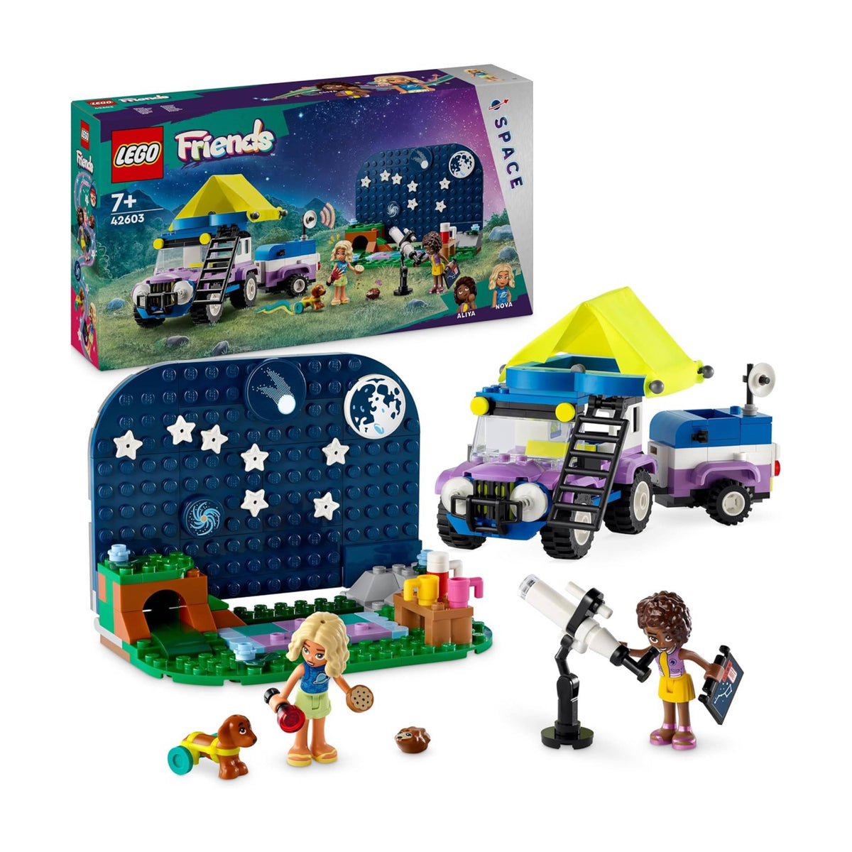 LEGO FRIENDS LE CAMPING-CAR D’OBSERVATION DES ÉTOILES (42603)