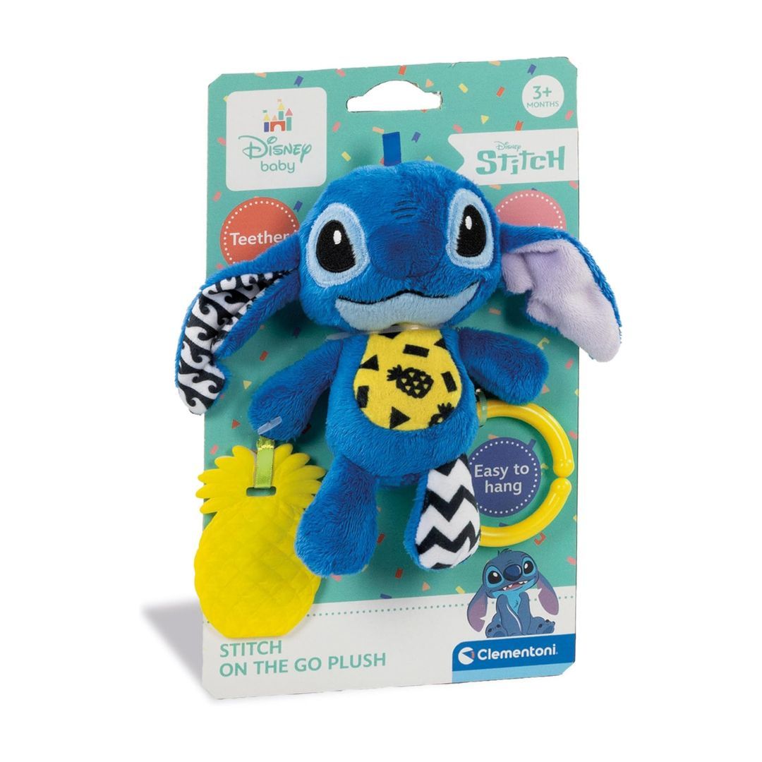 Clementoni Hochet Peluche Stitch – Disney Baby