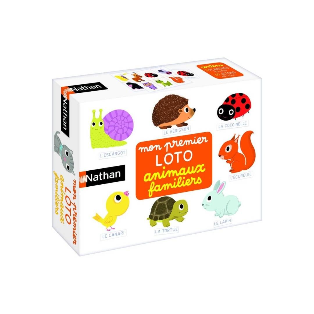Nathan – Mon Premier Loto Animaux Familiers