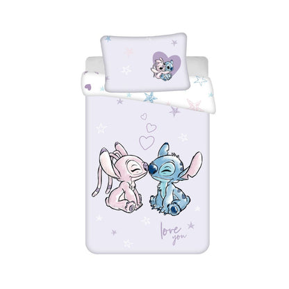 My Sweety Pop - Housse de couette - Stitch et Angel - 100 x 135 cm