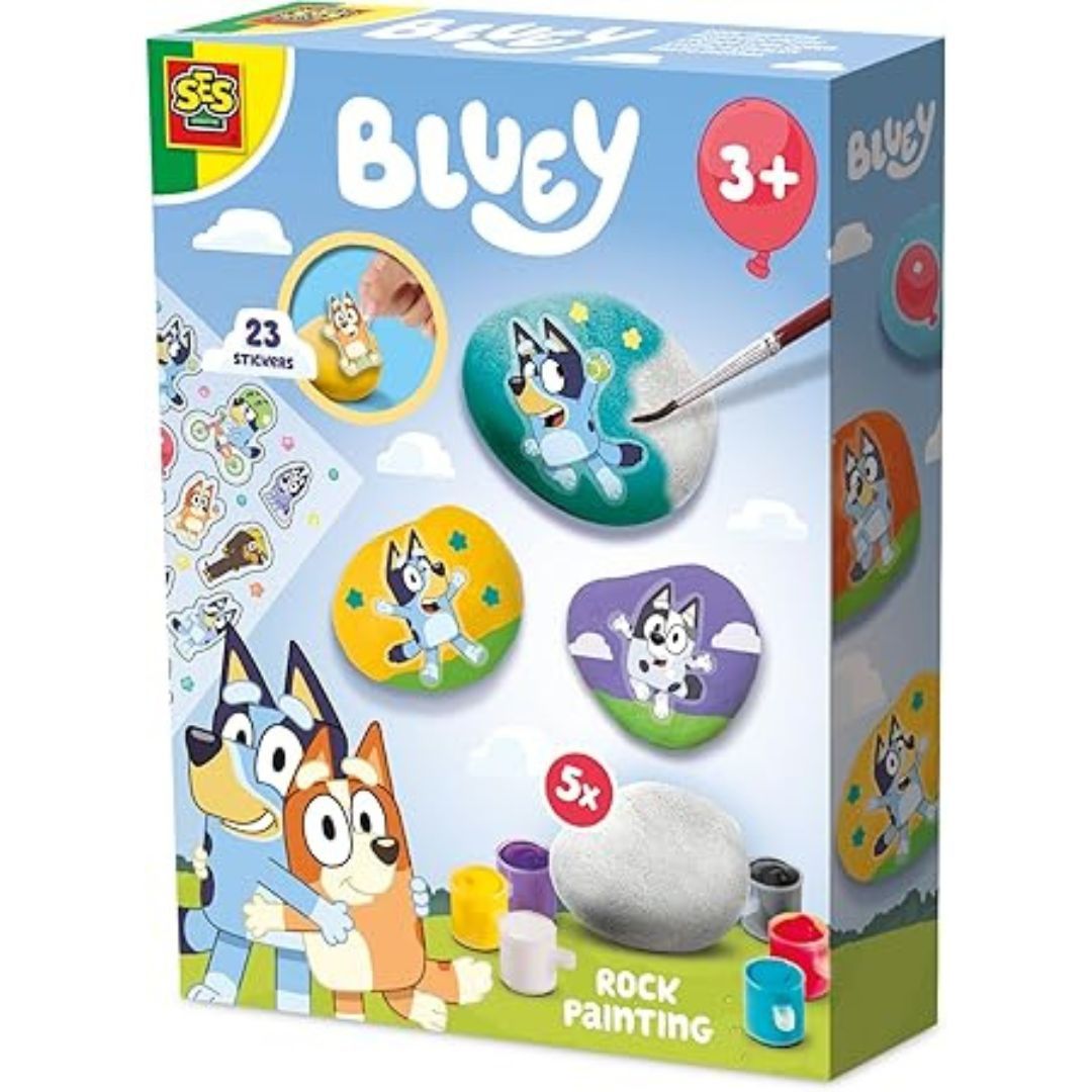 SES Creative - Bluey - Peinture pierre
