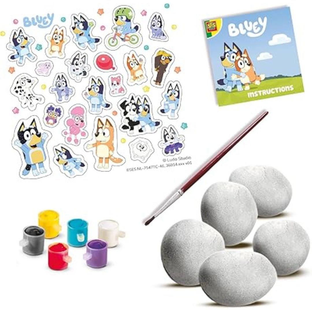 SES Creative - Bluey - Peinture pierre