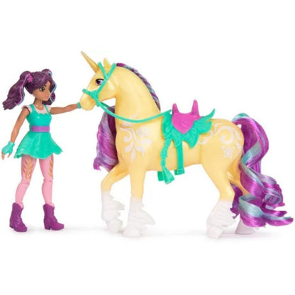 Unicorn Academy - L'École des Licornes - Licorne Leaf et Poupée Ava