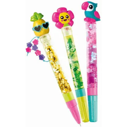 Clementoni - Crée tes stylos – Tropical