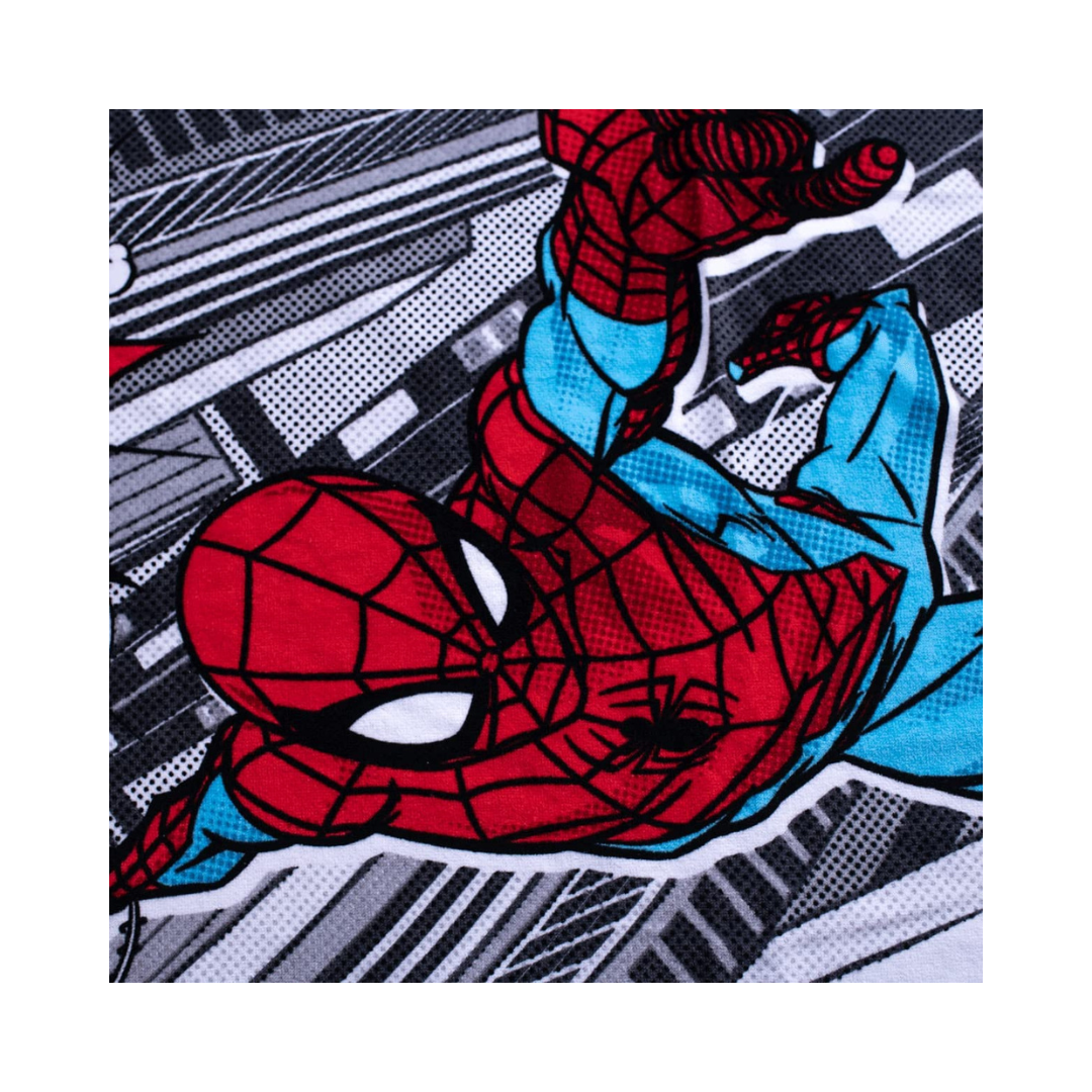 Serviette de bain ou de plage pour enfant Spiderman Wall-Crawler