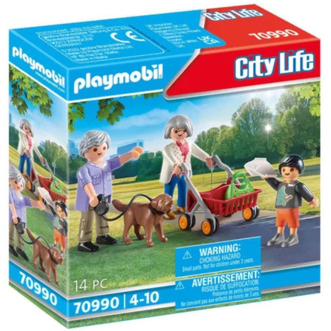Playmobil 70990 - Grands-parents avec petit-fils