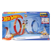 Hot Wheels GRW39 – Kit de Piste de Lancement et de Boucle (18 pièces)
