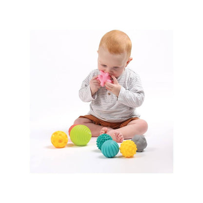 Ludi - Assortiment de 8 Balles d’Éveil Sensorielles