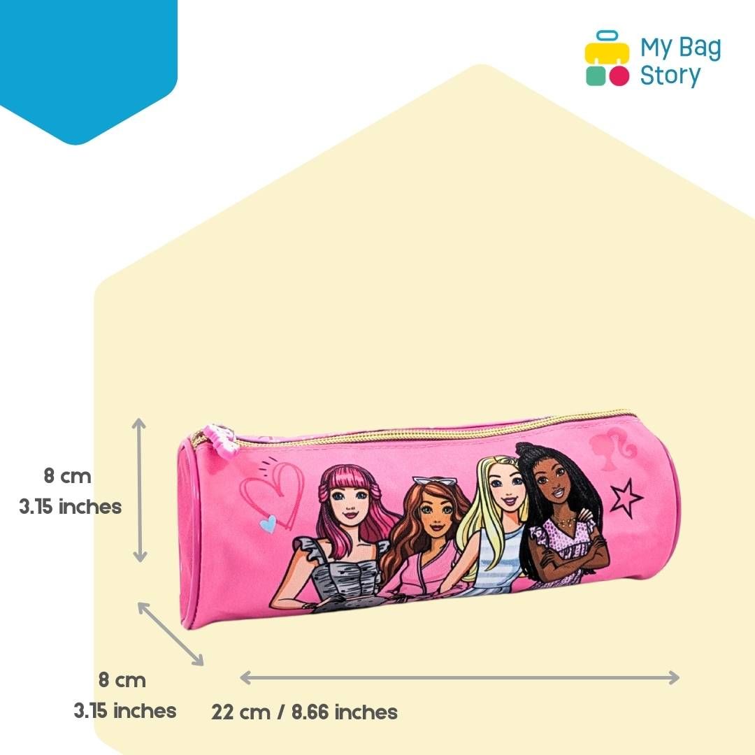 Mybagstory - Trousse Enfant Barbie - 22 cm – Rose