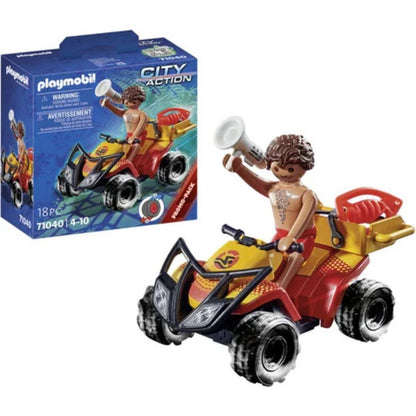 Playmobil 71040 - Sauveteur en mer et quad