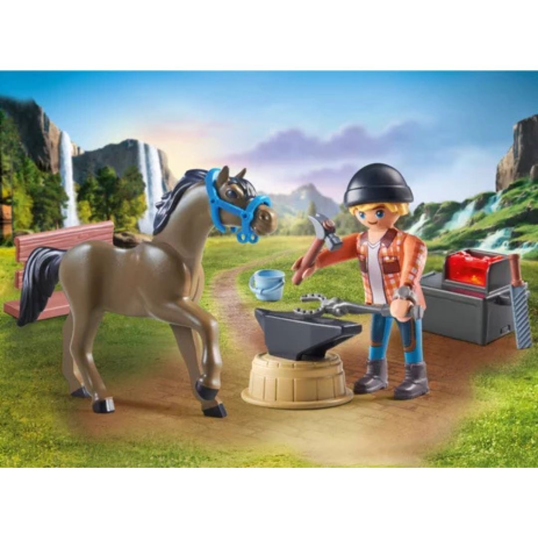 Playmobil 71357 - Maréchal-ferrant