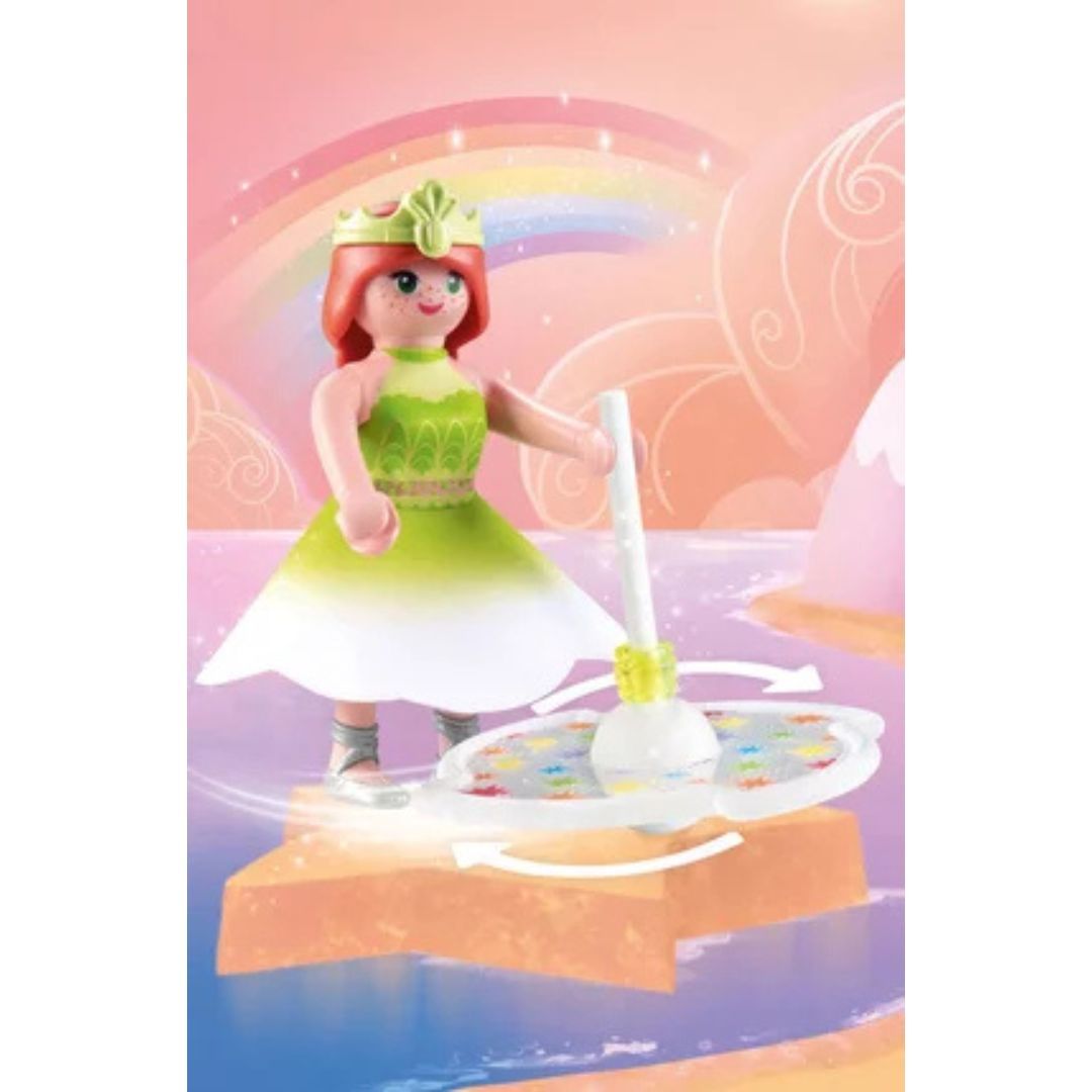 Playmobil 71364 - Princesse et toupie arc-en-ciel