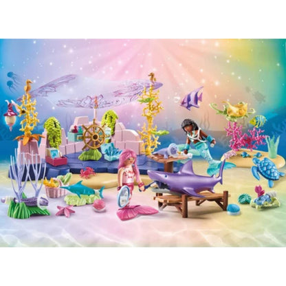 Playmobil 71499 - Centre soin Sirènes animaux marins