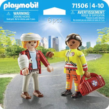 Playmobil 71506 - Secouriste avec blessé